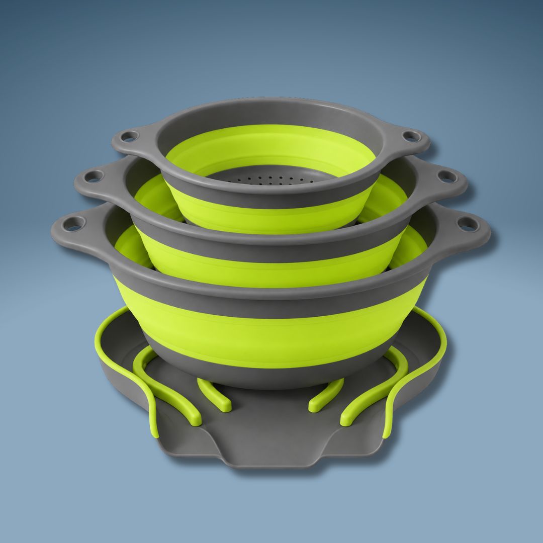 Drainora - over-sink colander set