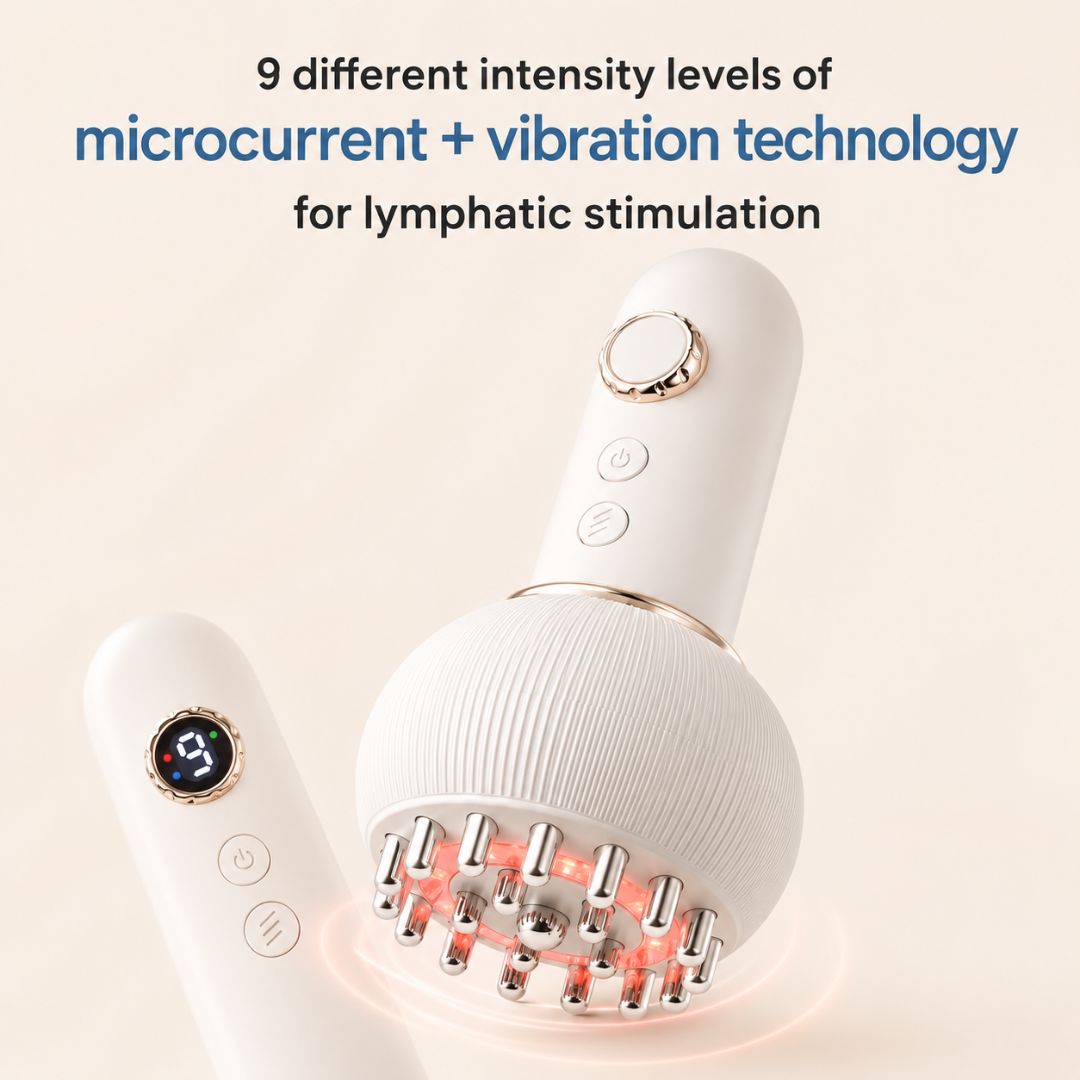 zeluvex - 4-in-1 lymphatic drainage massager